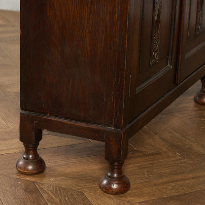 英国 クラシック ブックケース 食器棚