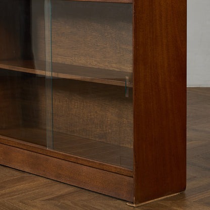 ヴィンテージ ガラスキャビネット 本棚