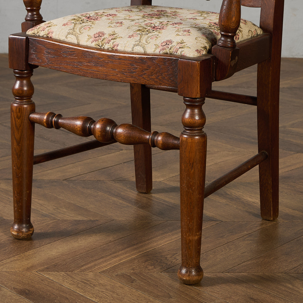 英国 クラシック ラダーバック アームチェア