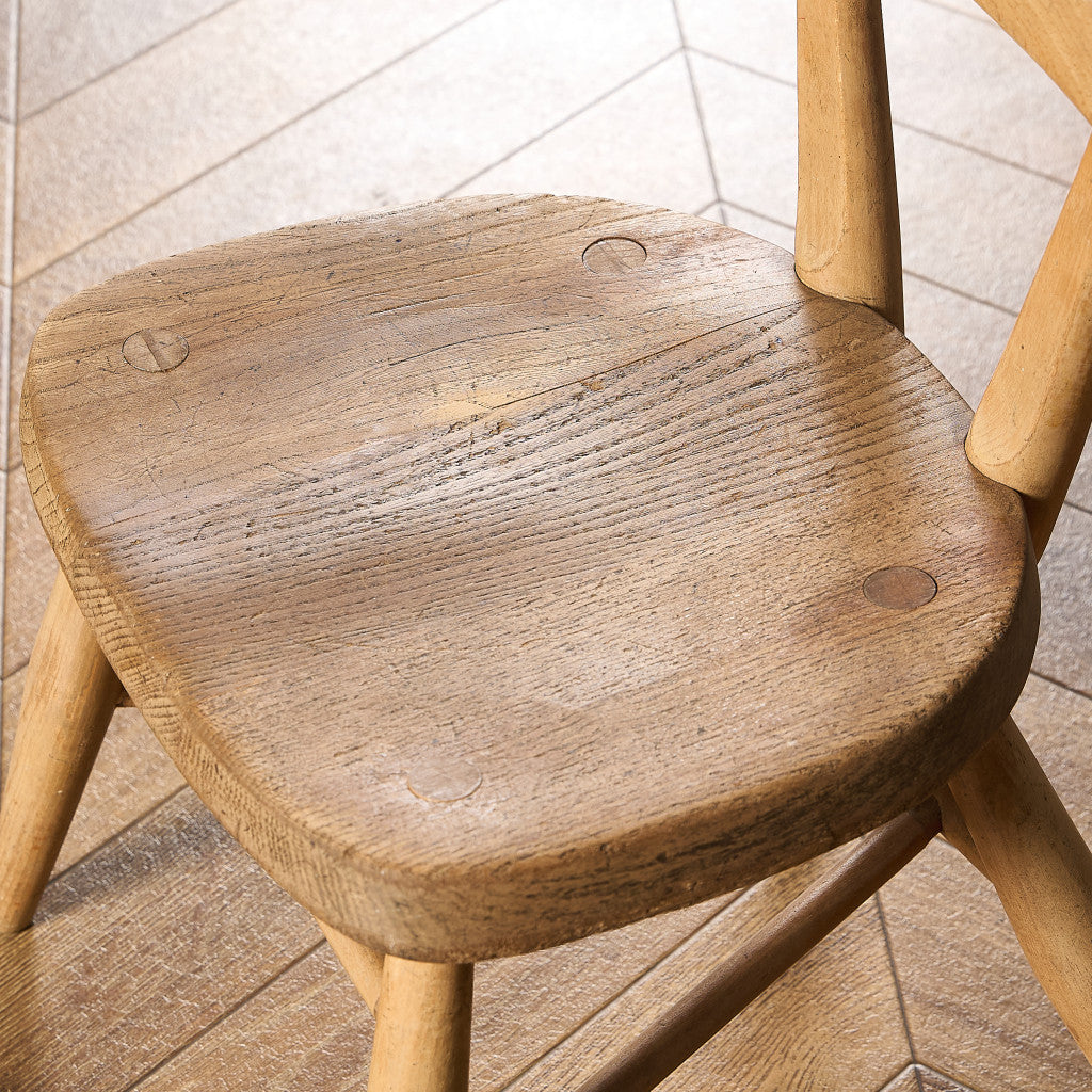 アーコール ERCOL ヴィンテージ スタッキングチェア キッズチェア #97384
