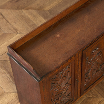 英国 アンティーク キャビネット