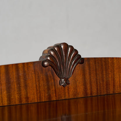 英国 クラシック ディスプレイ ガラス キャビネット #97302