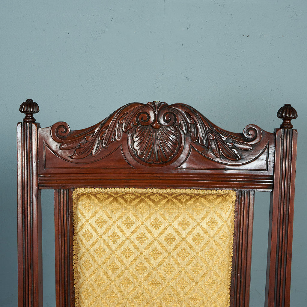 英国クラシック エドワーディアン様式 ナーシングチェア