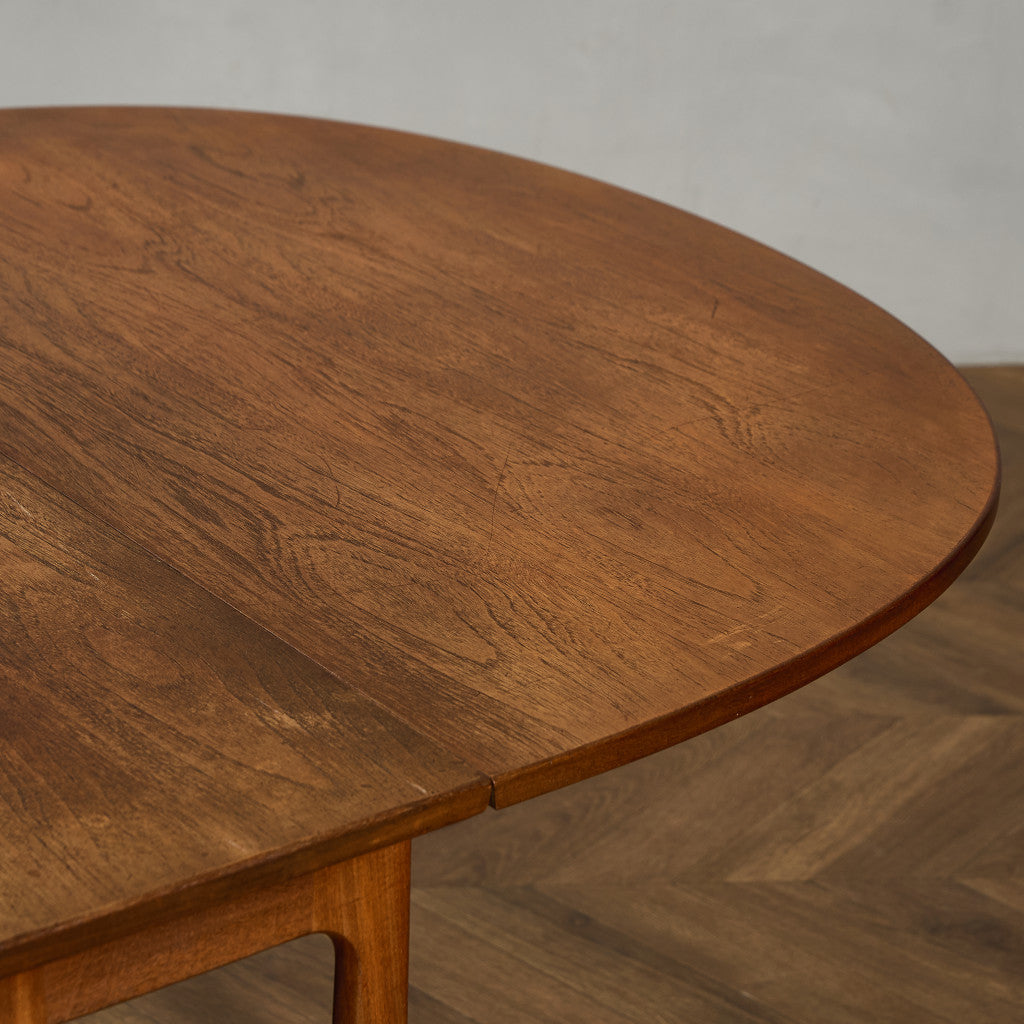 イギリス ヴィンテージ ドロップリーフ ゲートレッグテーブル