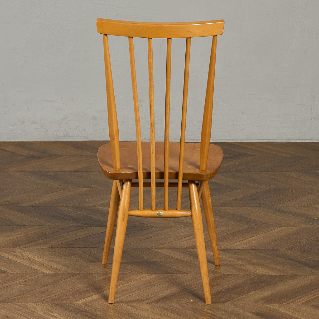 ヴィンテージ スティックバック ハイバックチェア ブルーラベル