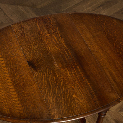 英国 クラシック ドロップリーフ ゲートレッグテーブル