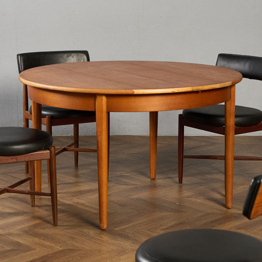 ヴィンテージ エクステンション ラウンド ダイニングテーブル