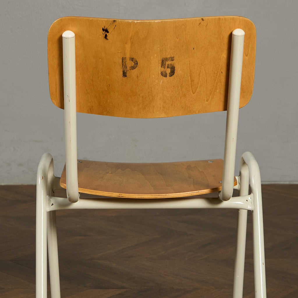 イギリス ヴィンテージ スタッキング スクールチェア