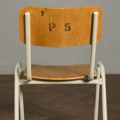 イギリス ヴィンテージ スタッキング スクールチェア