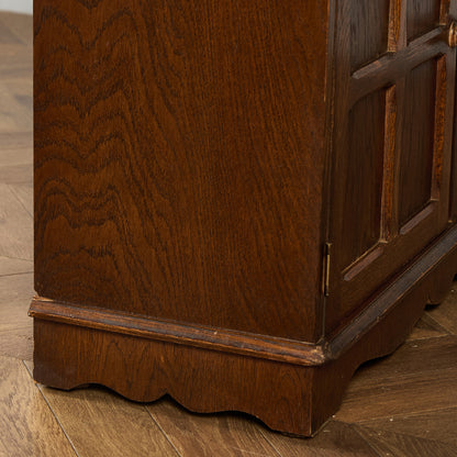 英国 クラシック オーク材 ブックケース