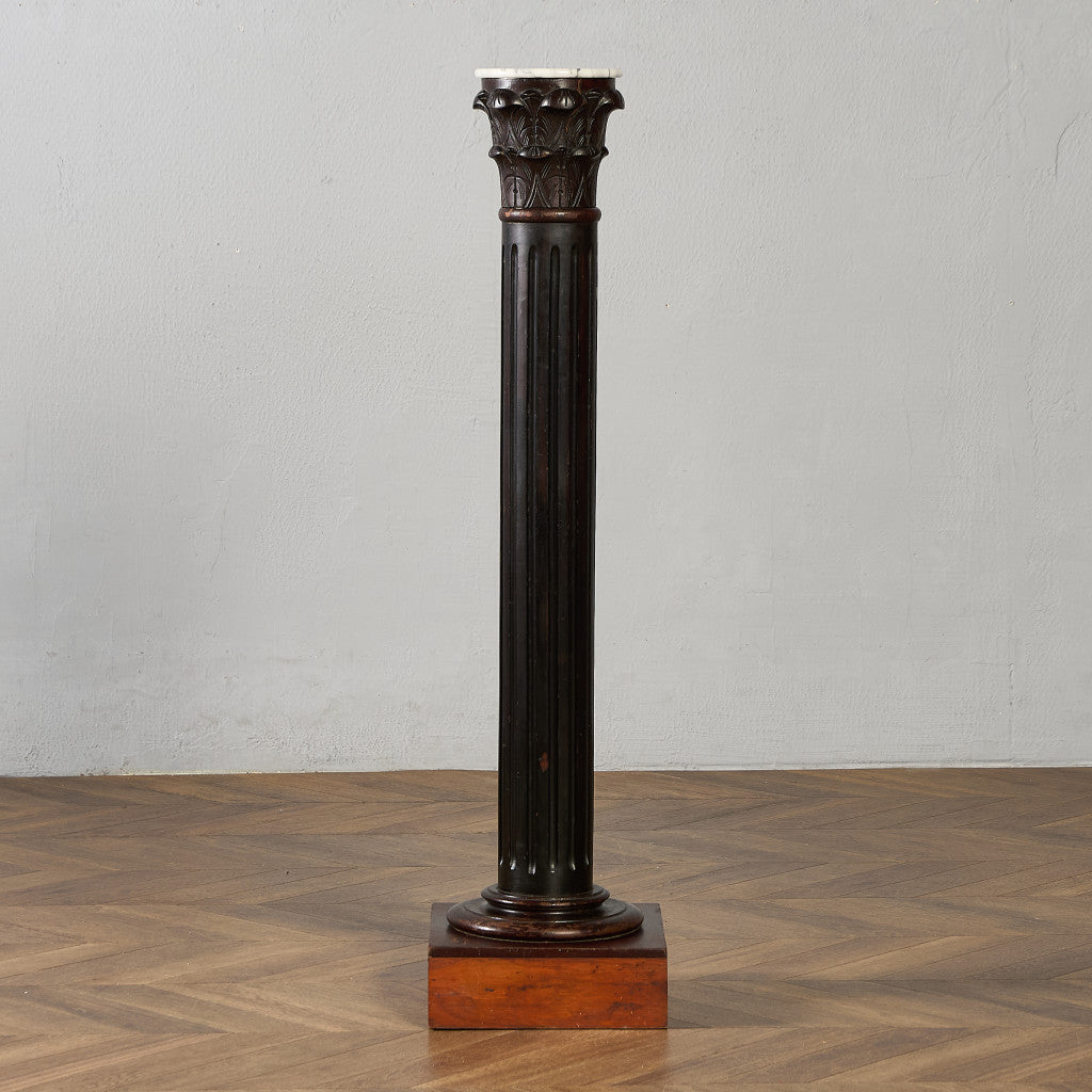 英国 クラシック 大理石 プランタースタンド #96826