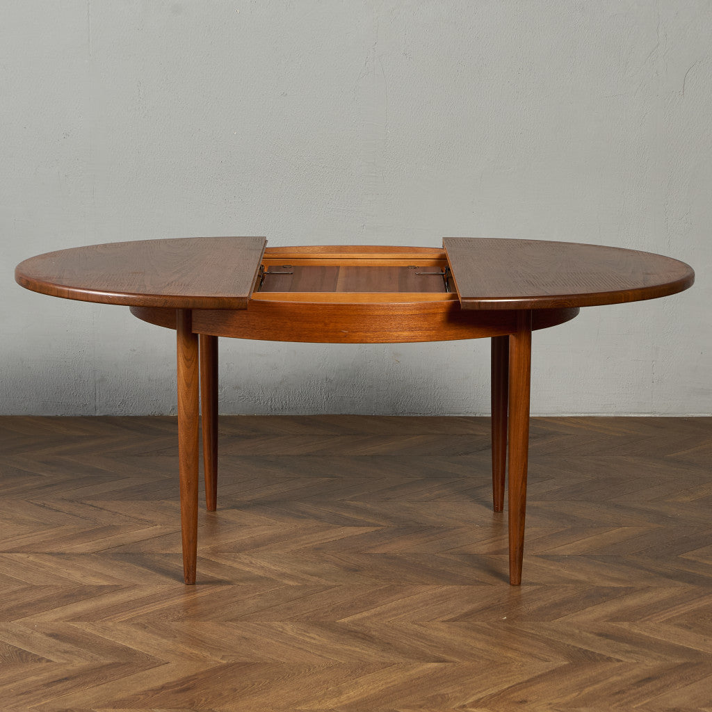 エクステンション ラウンド ダイニングテーブル