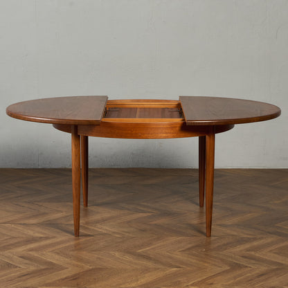 エクステンション ラウンド ダイニングテーブル