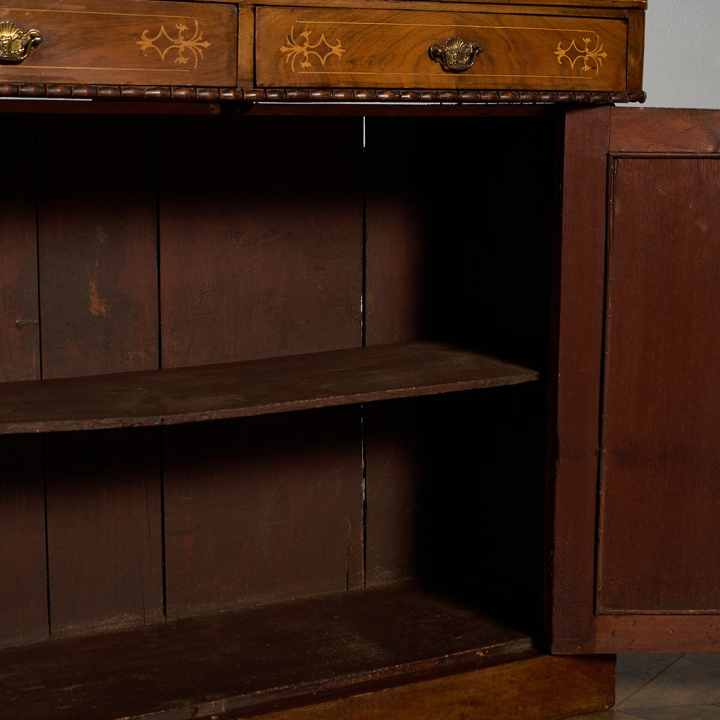 英国 アンティーク ミラーバック サイドボード シフォニア