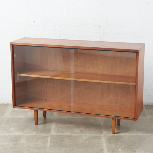 ヴィンテージ ガラスキャビネット