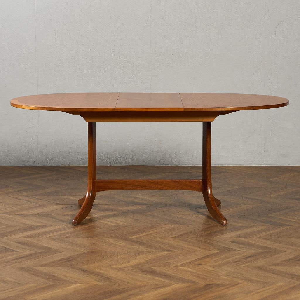 ヴィンテージ エクステンション オーバル ダイニングテーブル