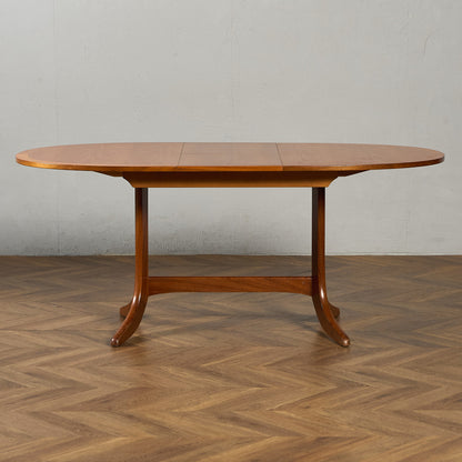ヴィンテージ エクステンション オーバル ダイニングテーブル
