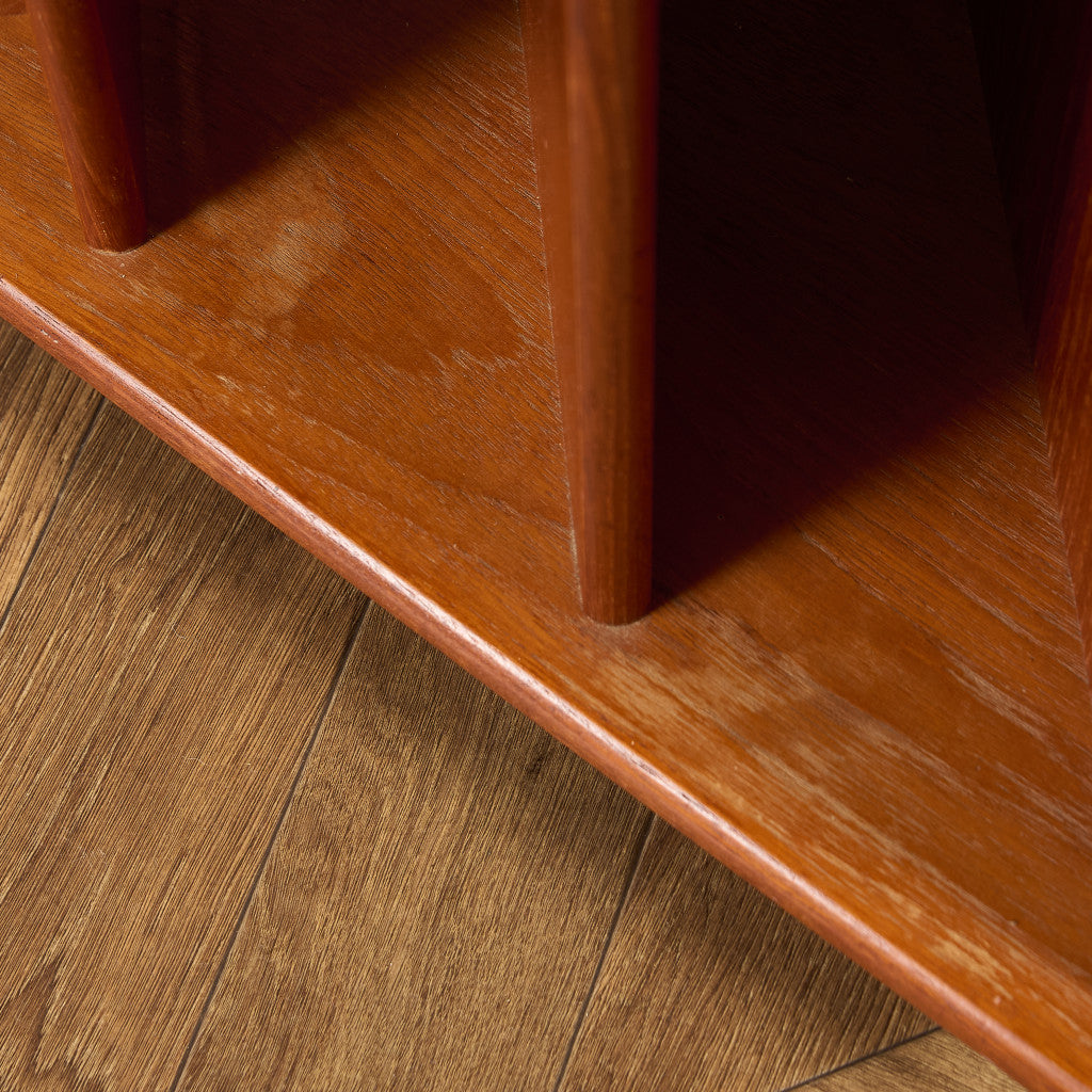 デンマーク ヴィンテージ マガジンラック付き コーヒーテーブル