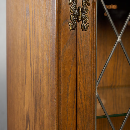 英国 クラシック オーク材 ブックケース