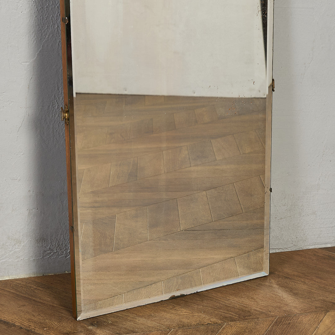 英国 クラシック フレームレス ウォールミラー