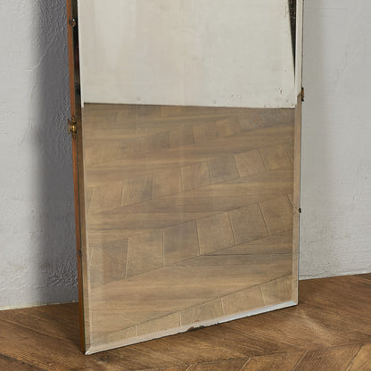 英国 クラシック フレームレス ウォールミラー