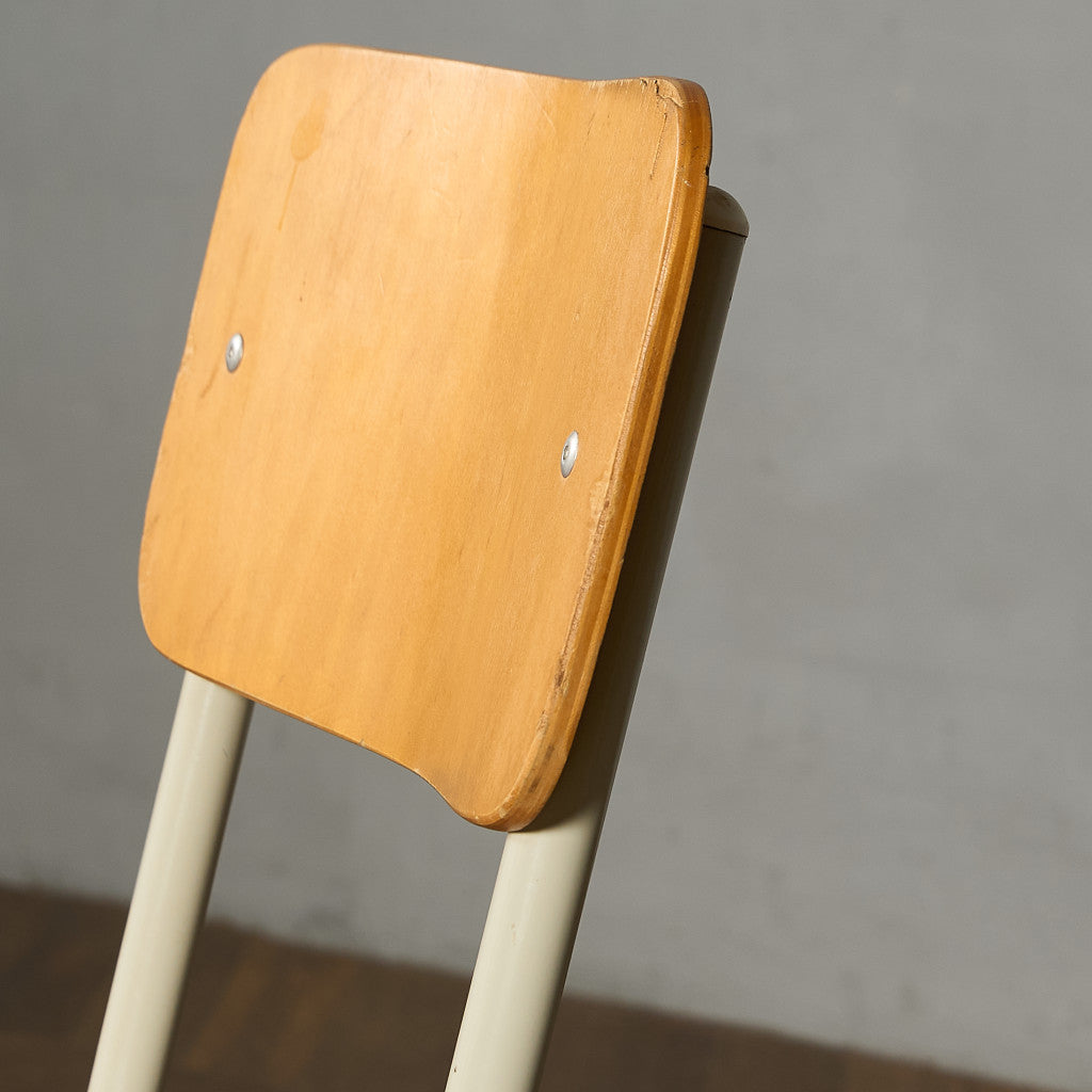 イギリス ヴィンテージ スタッキング スクールチェア