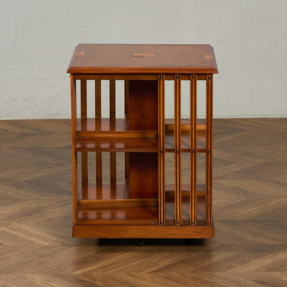 英国 クラシック リボルビング ブックケース