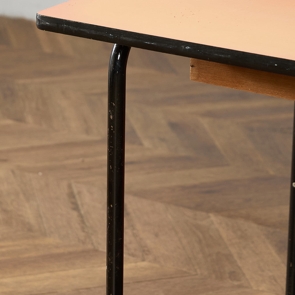 オランダヴィンテージ 片袖デスク