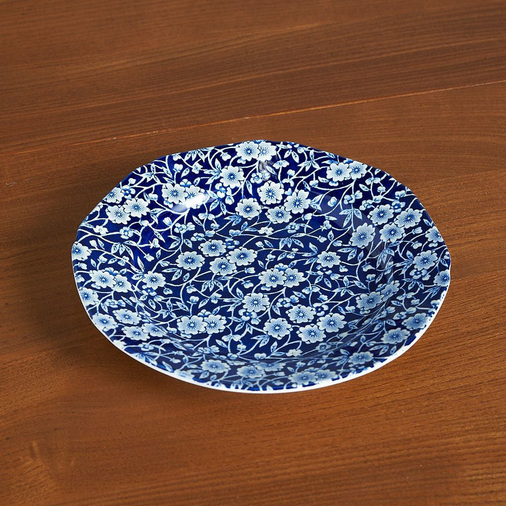 Burleigh バーレイ BLUE CALICO プレート / 19cm #84515 – camori ヴィンテージ家具・北欧インテリアの通販サイト