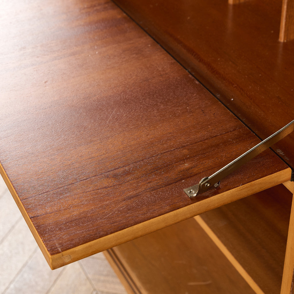 ヴィンテージ ナロー ブックケース