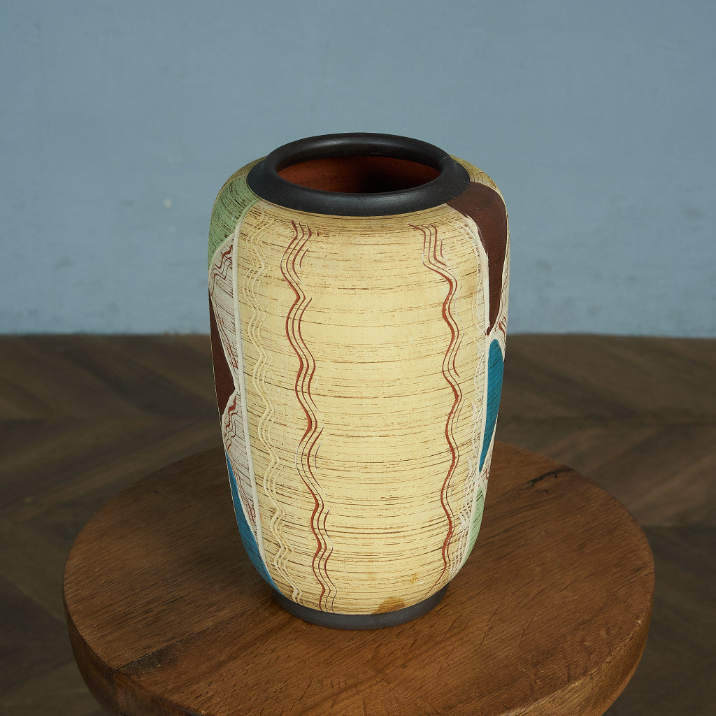 German Art Pottery フラワーベース