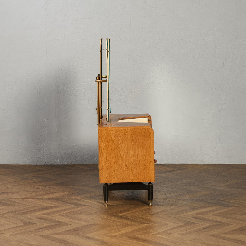 Chinese white ヴィンテージ ドレッシングチェスト ドレッサー 初期ゴールドラベル