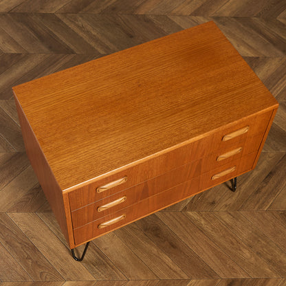 Fresco 3段チェスト カスタム アイアン ヘアピンレッグ