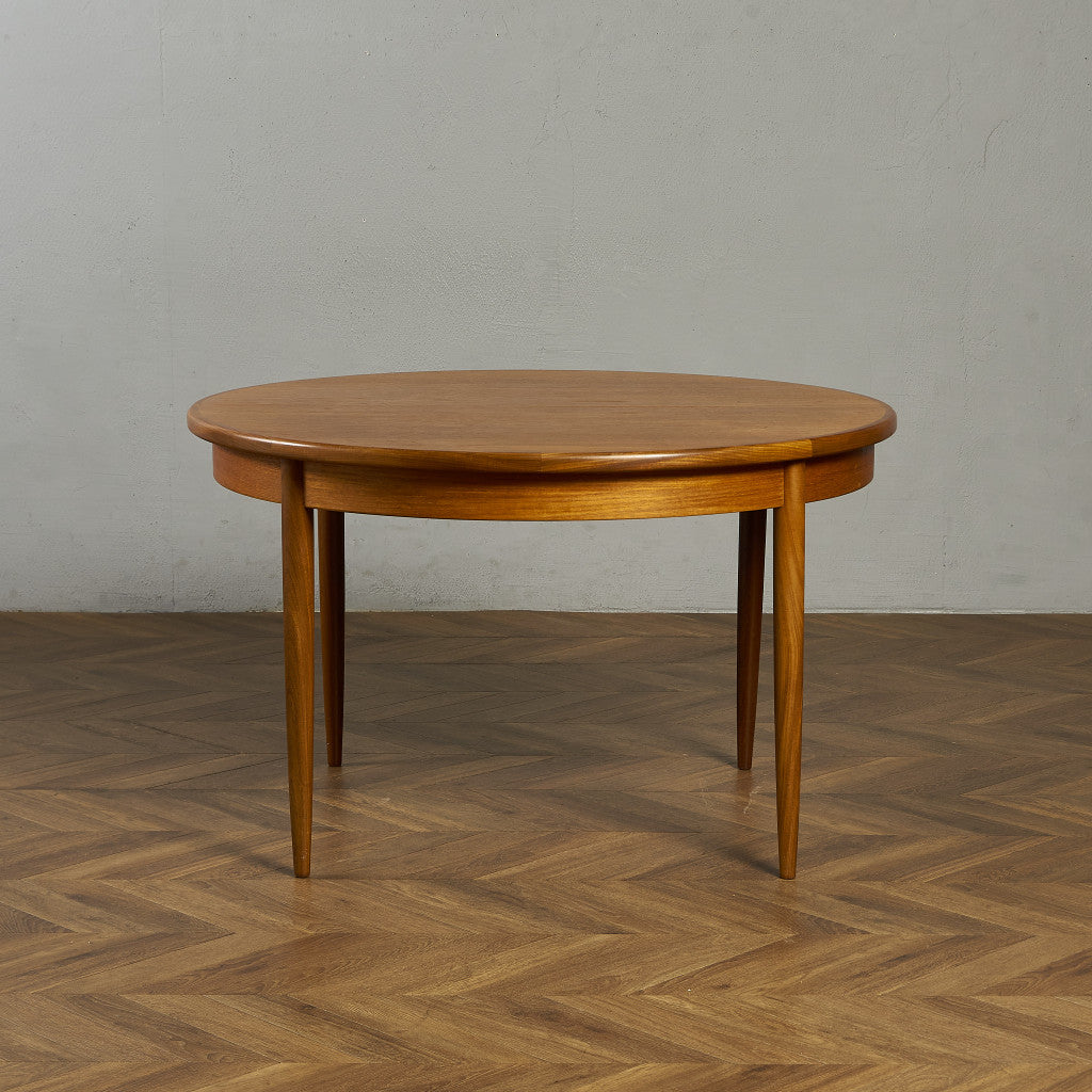 エクステンション ラウンド ダイニングテーブル