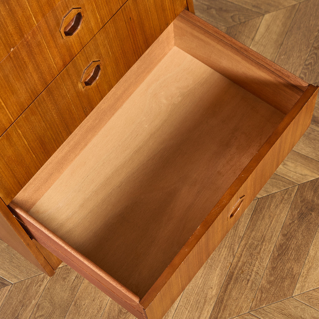 ヴィンテージ 6段 ハイチェスト