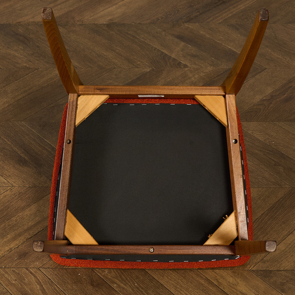 スラットバックチェア 座面張替え済み