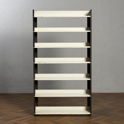 英国製 インダストリアル オープン スチール シェルフ