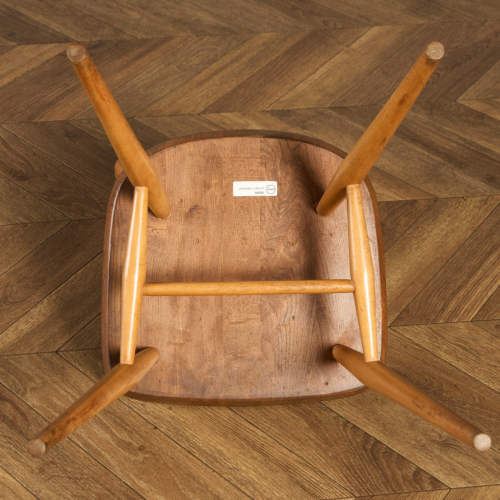 【最終値下！】アーコール　フープバックチェア　ヴィンテージ　ERCOL 4本 アーコール ERCOL ヴィンテージ 4本 スポーク フープバックチェア