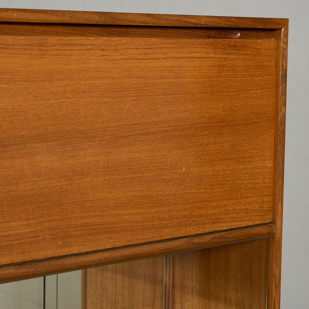 ヴィンテージ ガラスキャビネット