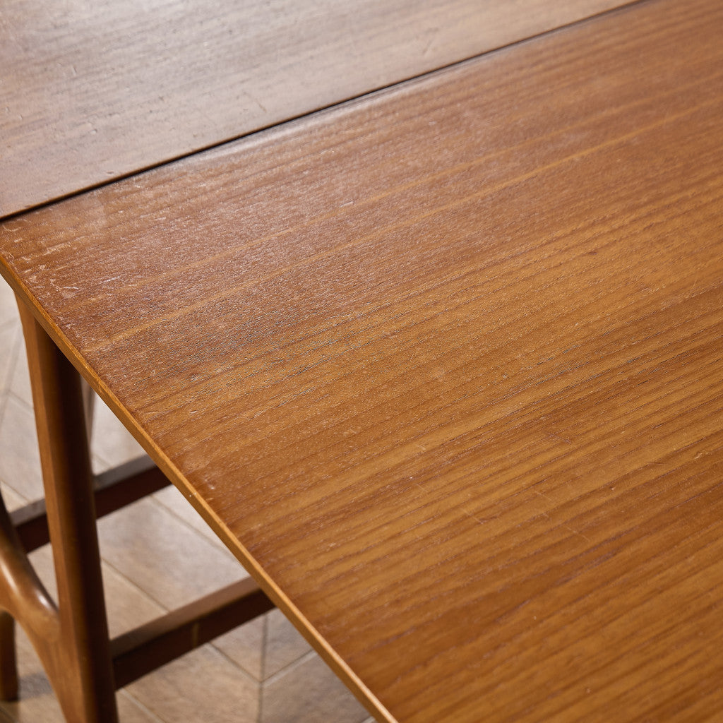 イギリス ヴィンテージ ドロップリーフ ゲートレッグテーブル