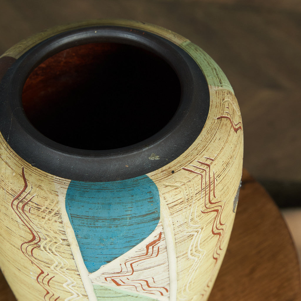 German Art Pottery フラワーベース