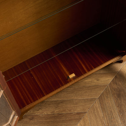 英国 クラシック エドワーディアン ブックケース  食器棚