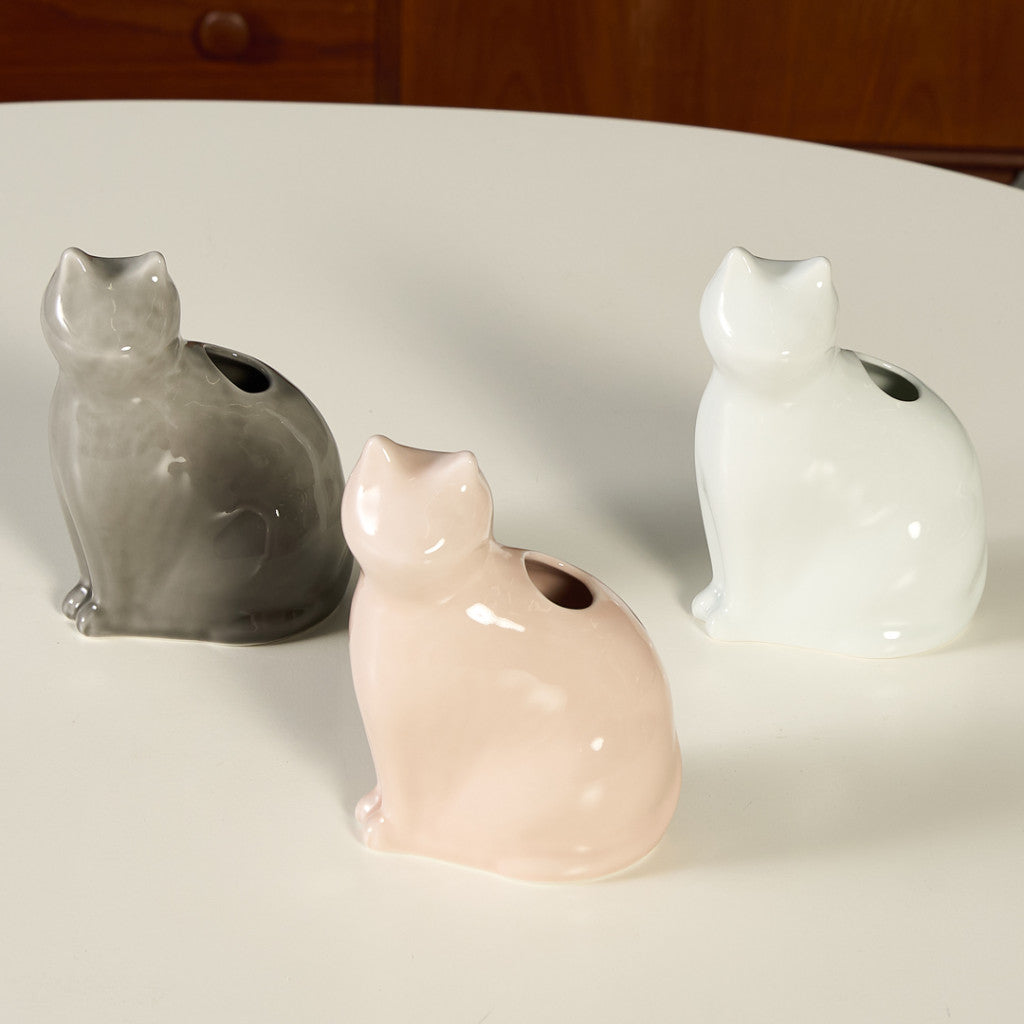 FLOWER VASE / I AM JIKINEKO 黒猫