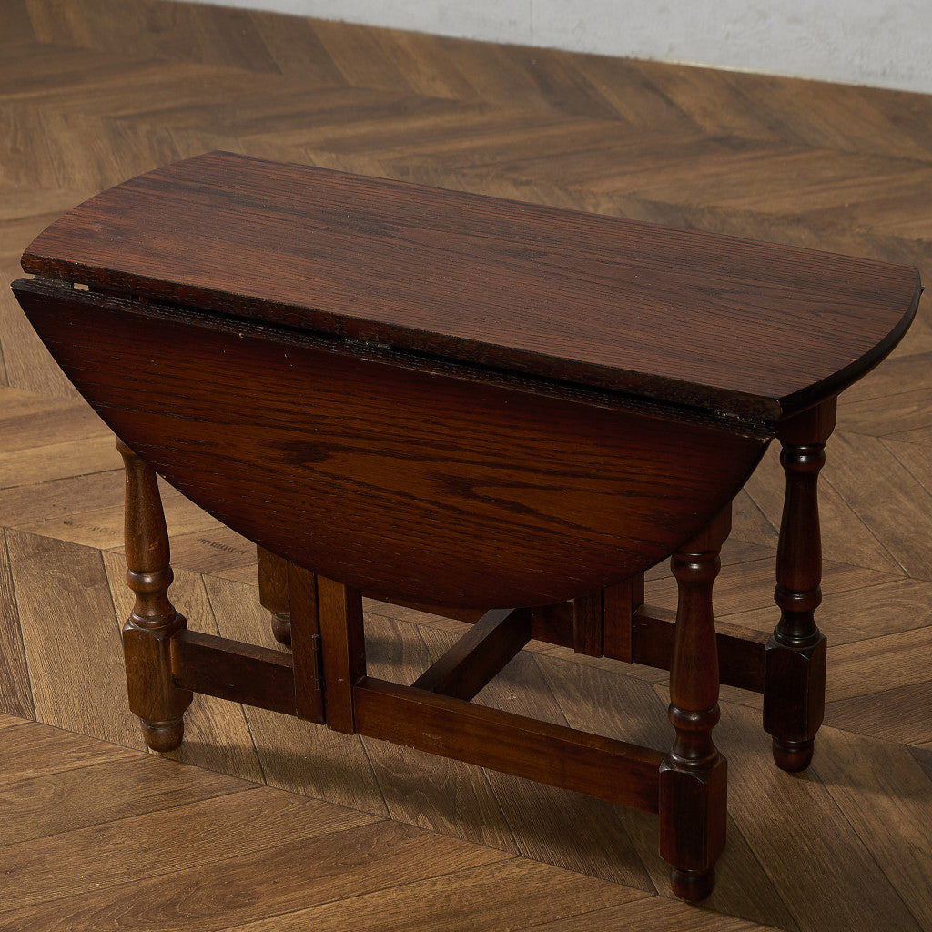 英国クラシック ドロップリーフ ゲートレッグテーブル