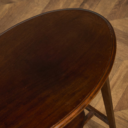 マホガニー材 サイドテーブル