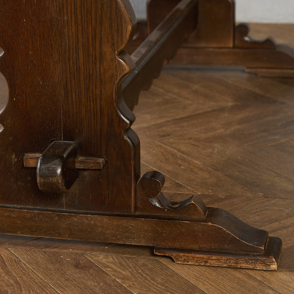 英国 クラシック ドローリーフ ダイニングテーブル