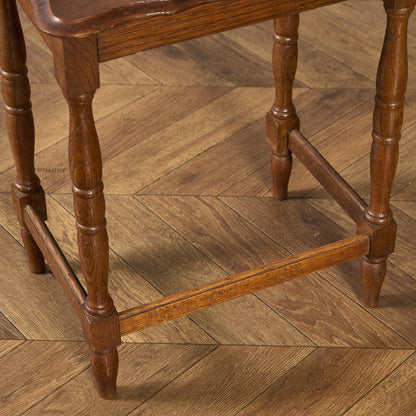 英国 クラシック オーク材 ネストテーブル サイドテーブル