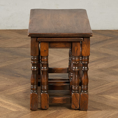 英国 クラシック ネストコーヒーテーブル センターテーブル