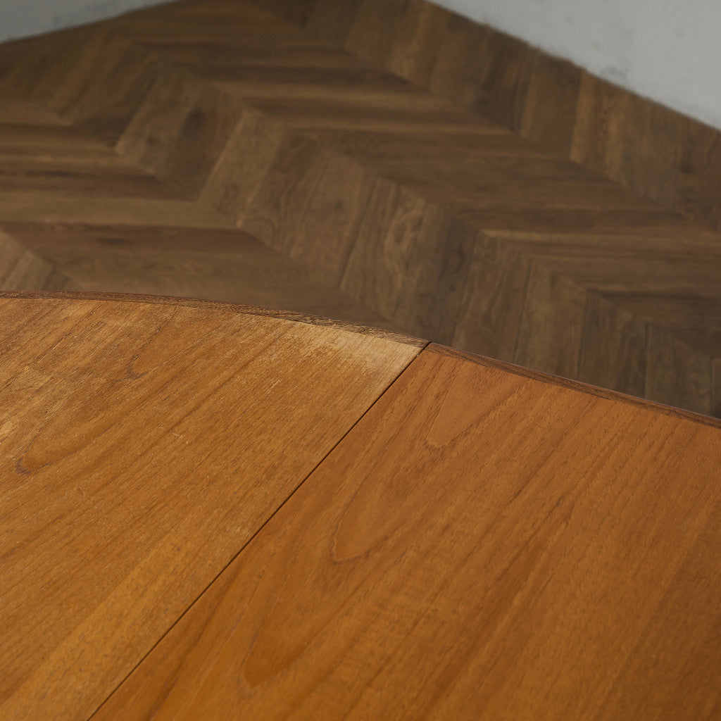 エクステンション ラウンド ダイニングテーブル