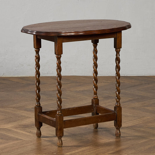 英国 クラシック バーリーシュガーツイスト サイドテーブル #91802